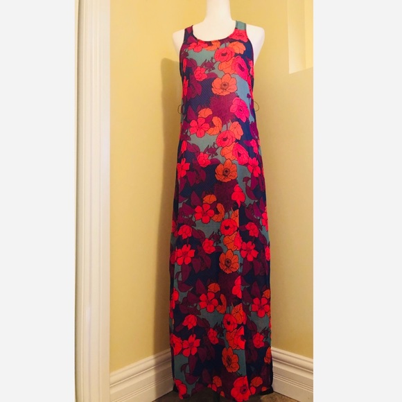 Rip Curl Dresses & Skirts - POWDER ROOM floral sheer maxi dress